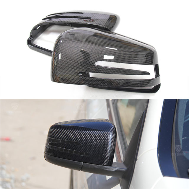 Mercedes Carbon-Fiber Side-Mirror Covers Caps For Mercedes Carbon ...