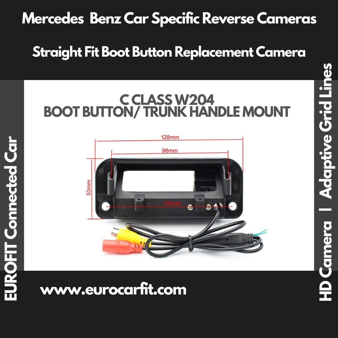 MERCEDES BENZ HD REVERSE CAMERA FOR C CLASS W204 (2007-2014) CAR