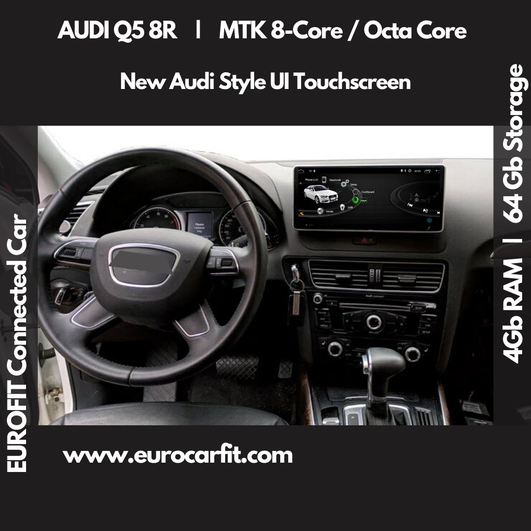 Audi Q5 8R LHD (Years 2008-2016) Android Touchscreen MTK 8 Core 4+64