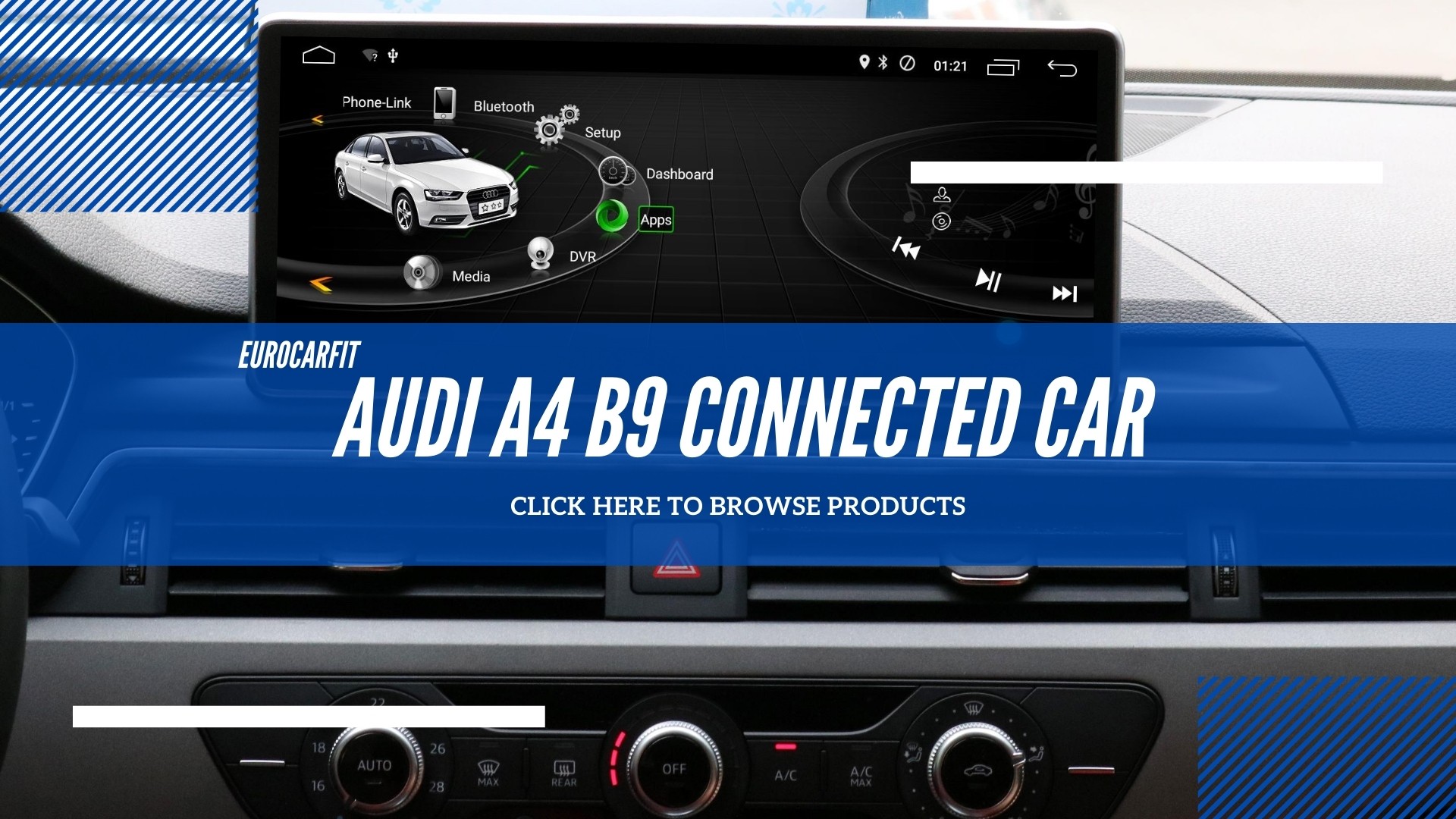 Установка apple carplay на audi a4 b9